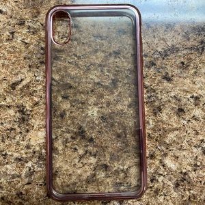 Transparent iPhone XS Max case